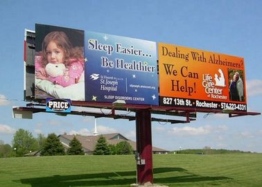 Waterproof 460gsm PVC Flex Banner , Laminated Outdoor Advertising Tarpaulin